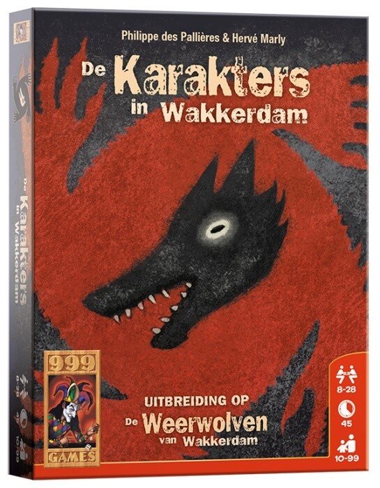 De weerwolven van Wakkerdam karakters