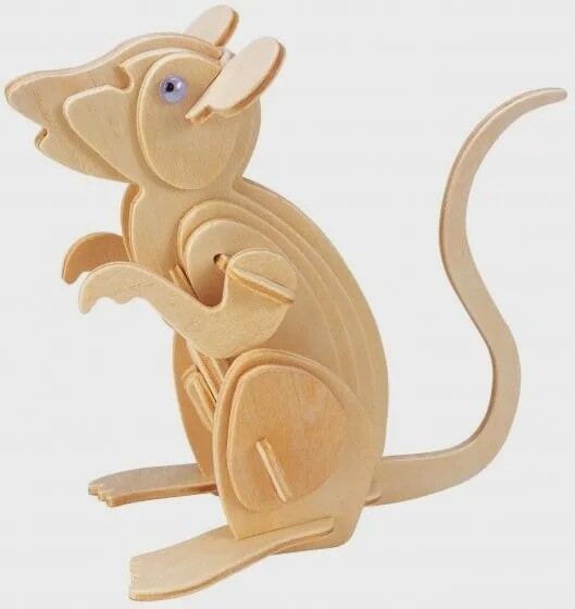 3D Puzzel Gepetto&#39;s muis