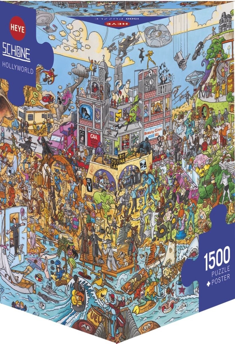 Puzzel Hollyworld 1500 stukjes