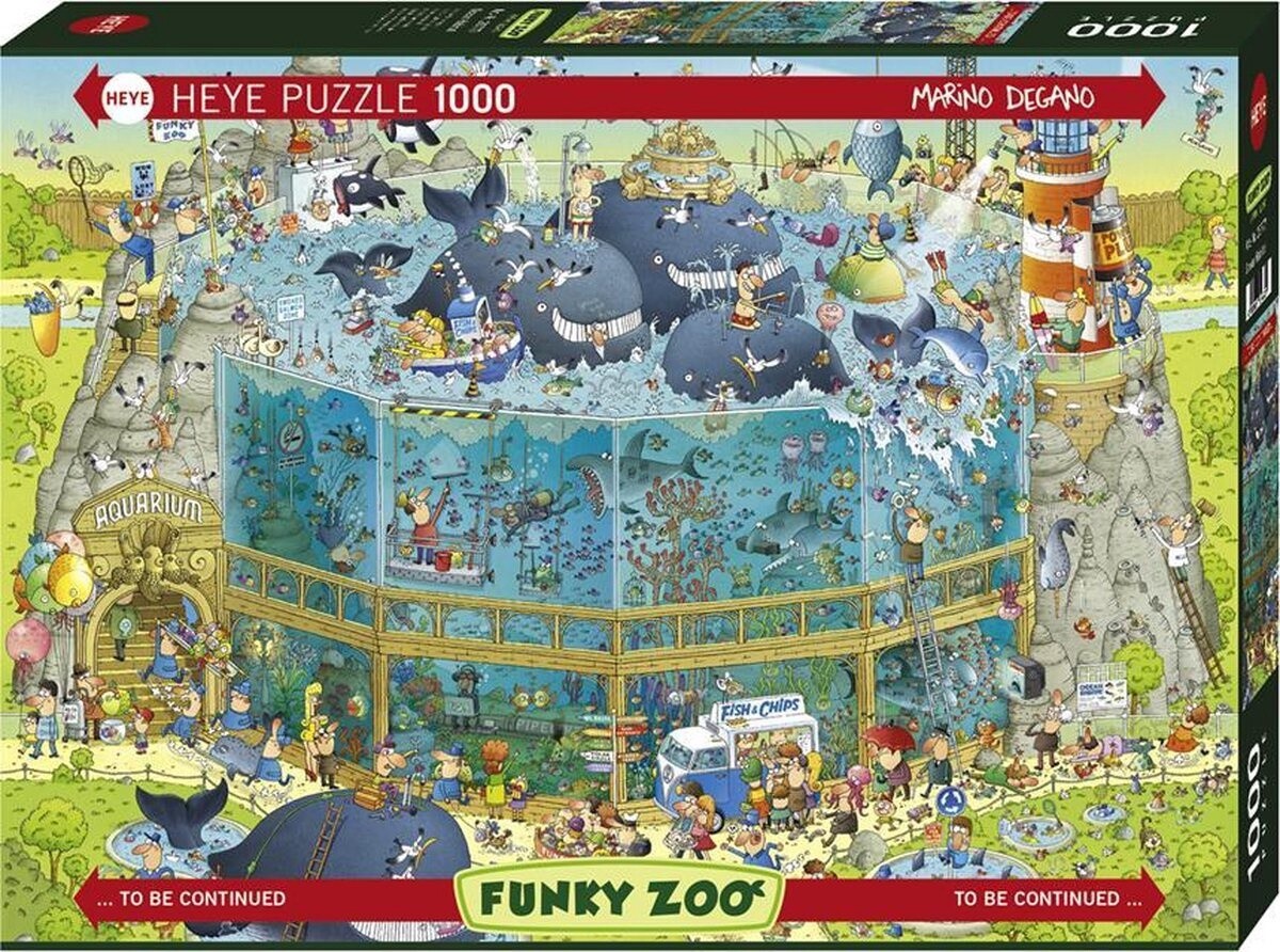 Puzzel Ocean Habitat 1000 stukjes
