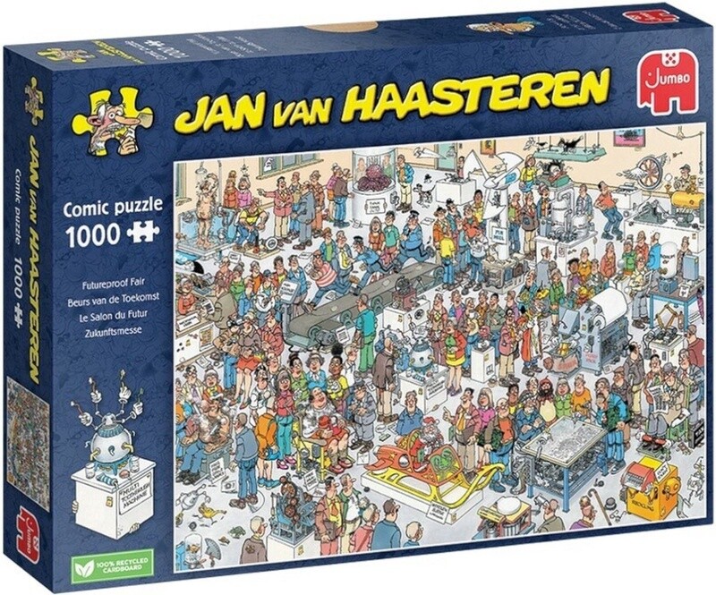 Puzzel Jan van Haasteren Beurs van de Toekomst - 1000 stukjes