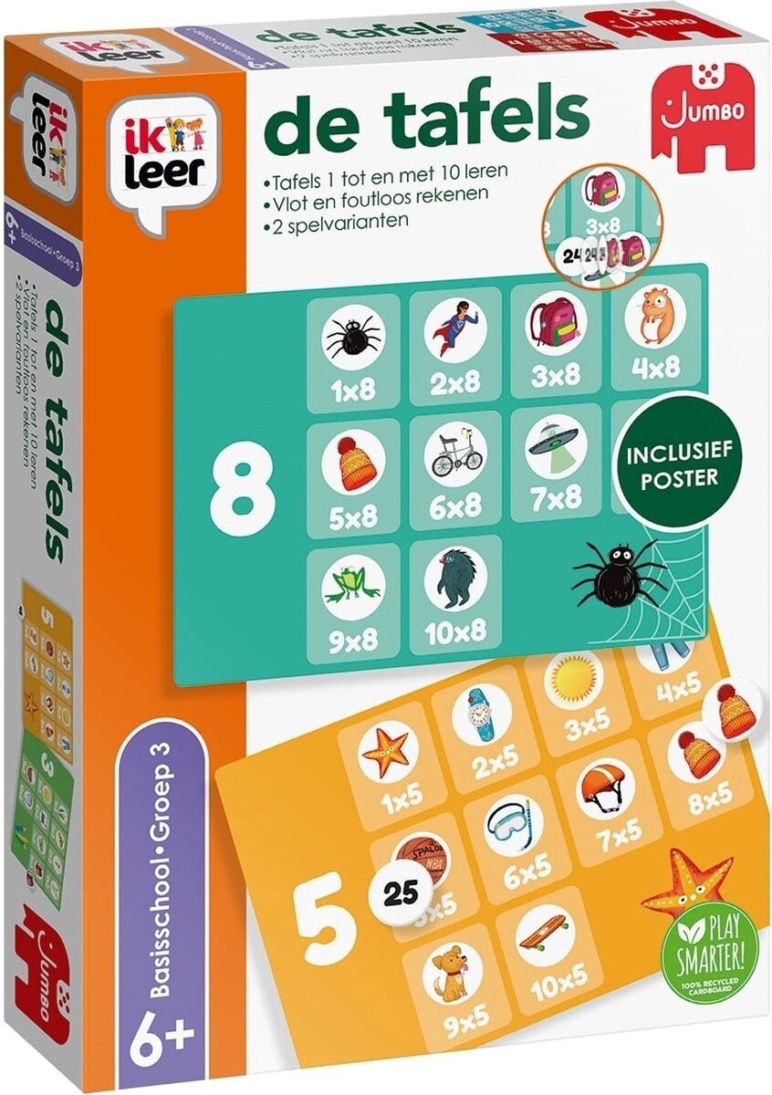 Ik leer de tafels