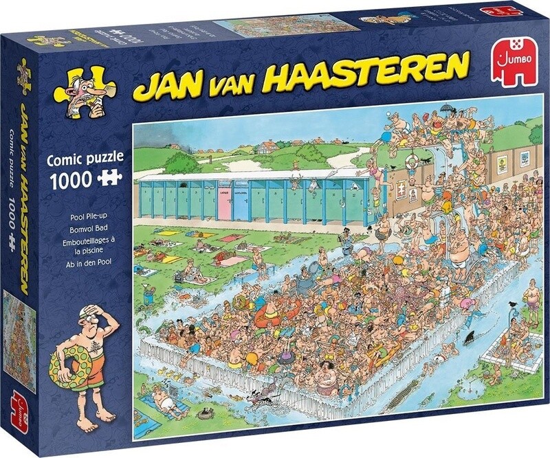 Puzzel Jan van Haasteren Bomvol Bad - 1000 stukjes