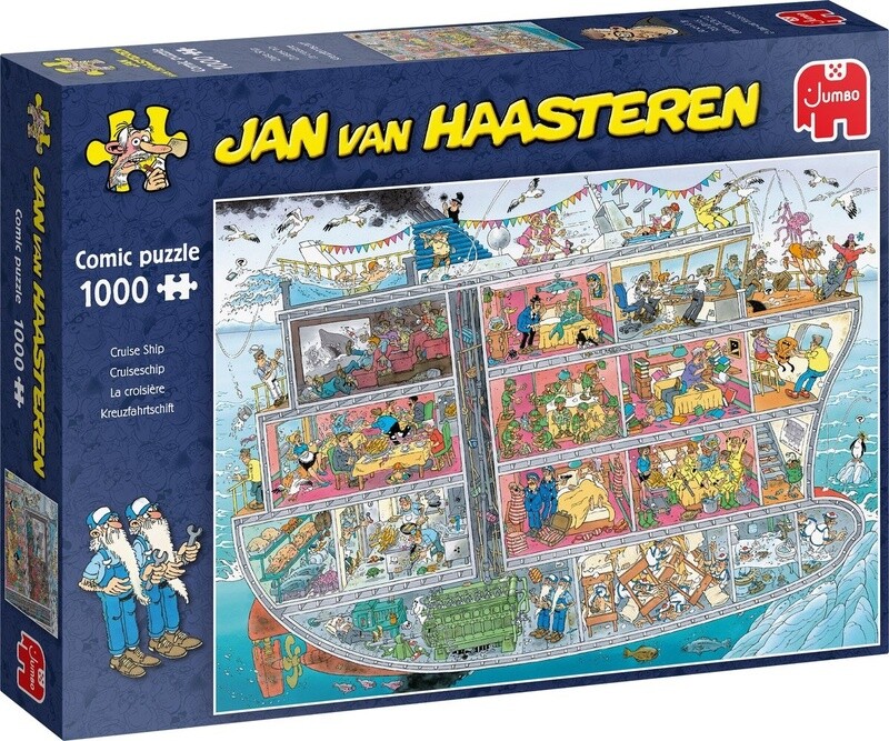 Puzzel Jan van Haasteren Cruiseschip - 1000 stukjes
