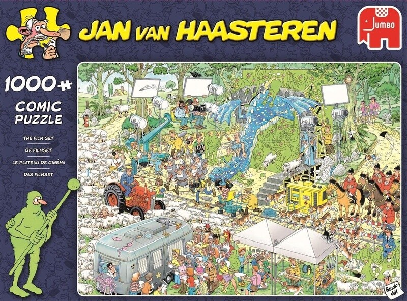 Puzzel Jan van Haasteren De Filmset - 1000 stukjes