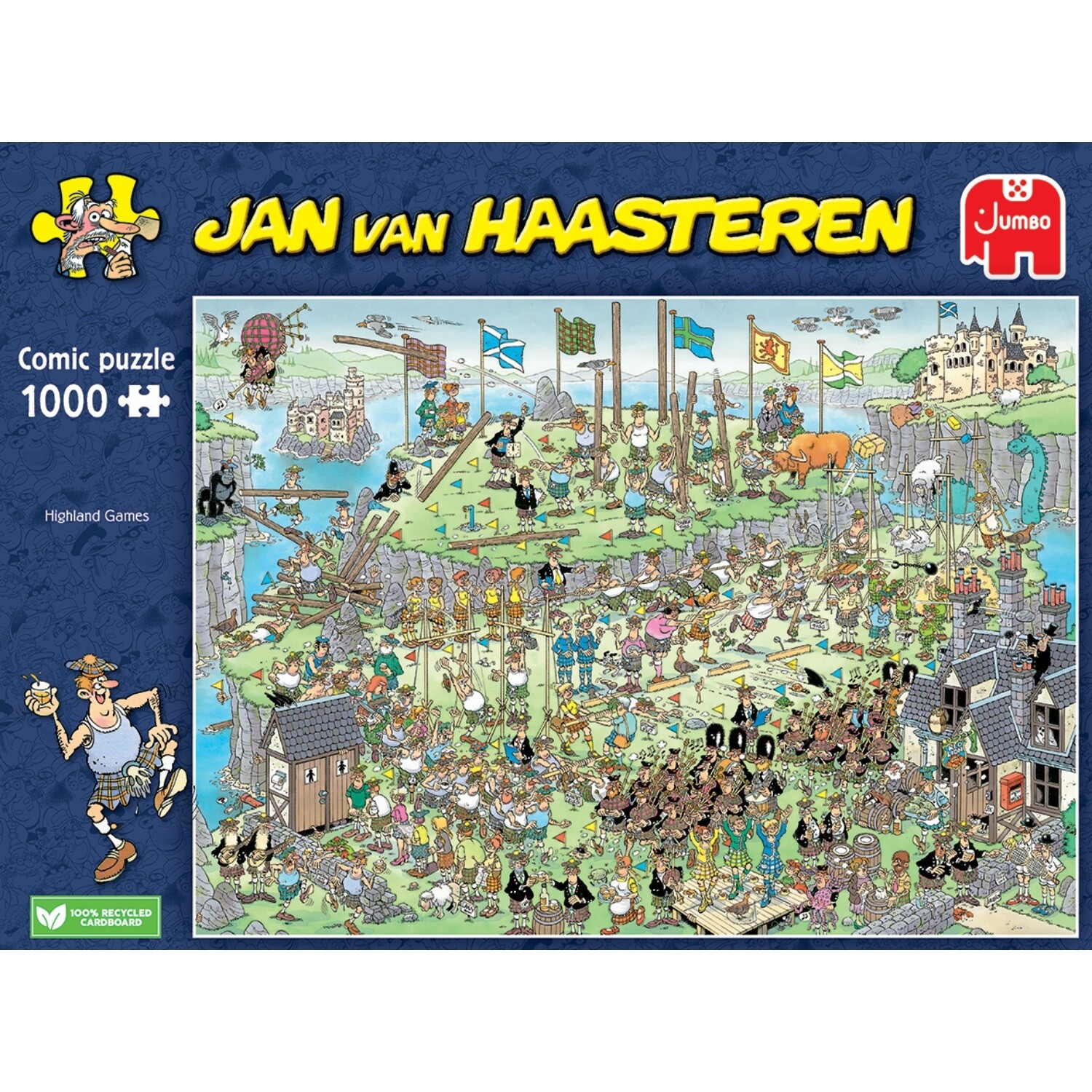Puzzel Jan Van Haasteren Highland Games - 1000 Stukjes