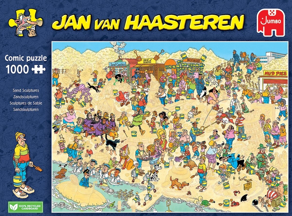 Puzzel Jan van Haasteren Zandsculpturen - 1000 stukjes