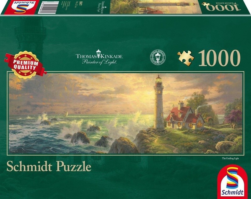 Thomas Kinkade Panorama Lighthouse - 1000 stukjes