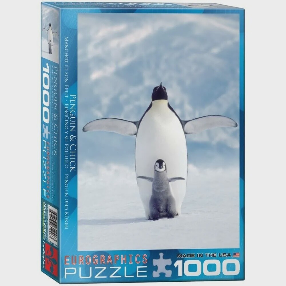 Penguin &amp; Chick - 1000 stukjes