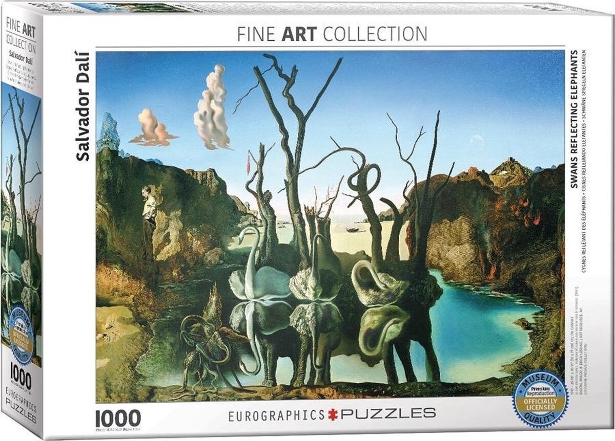 Swans Reflecting Elephants - 1000 Stukjes