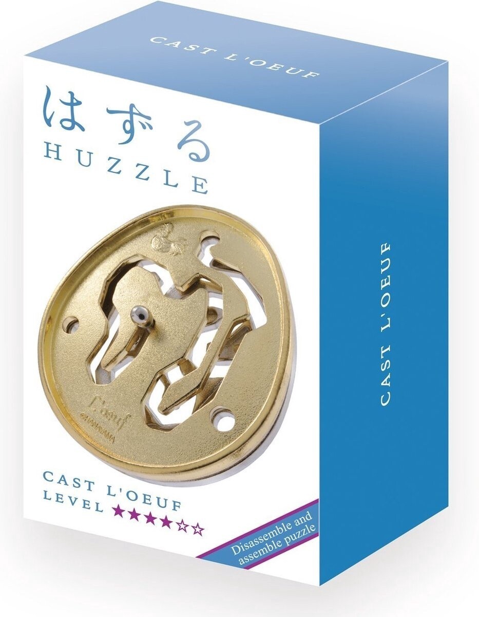 Cast Huzzle Puzzel L&#39;oeuf