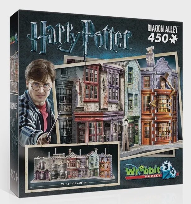 3D Puzzel Harry Potter Diagon Alley - 450 stukjes