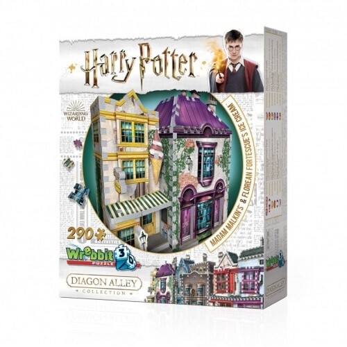 3D puzzel Harry Potter Madam Malkin&#39;s &amp; Florean Fortescue&#39;s Ice - 290 stukjes