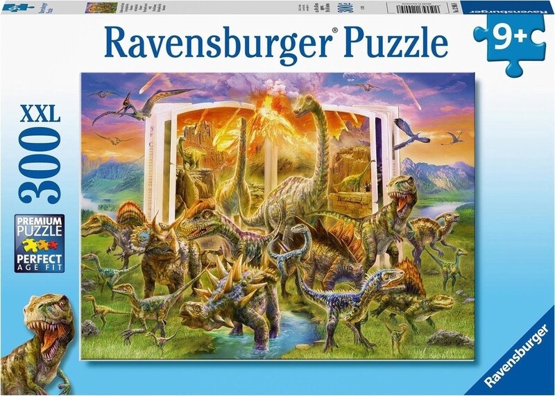 Ravensburger Puzzel Encyclopedie van de Oertijd - 300XXL stukjes