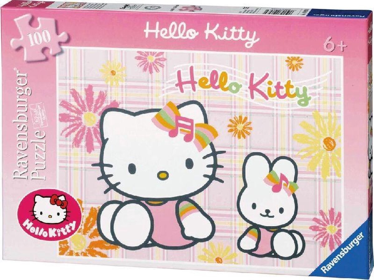 Ravensburger Puzzel Hello Kitty In De Tuin - 100 stukjes