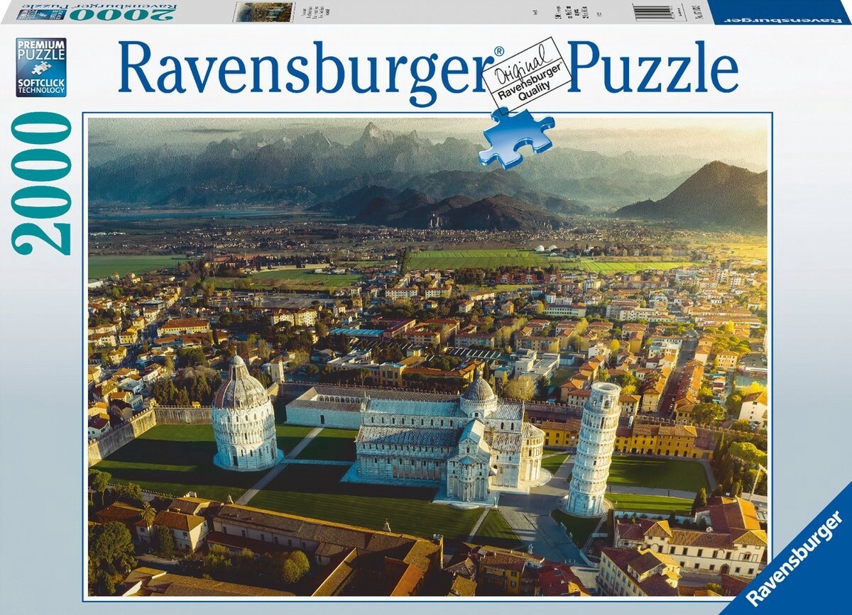 Ravensburger puzzel Pisa in italië - 2000 stukjes