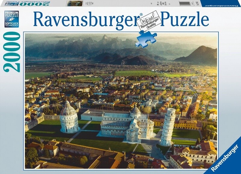 Ravensburger puzzel Pisa in italië - 2000 stukjes