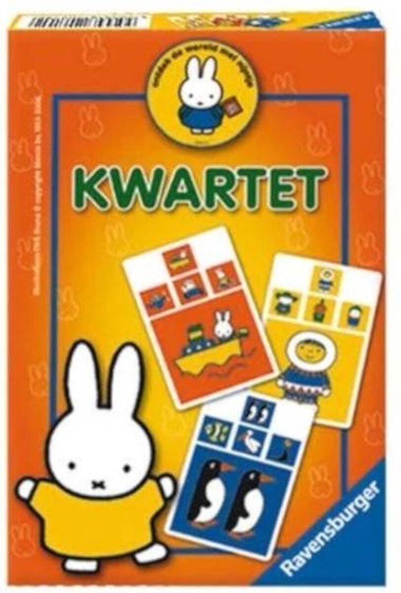 Nijntje ontdekt de wereld kwartet