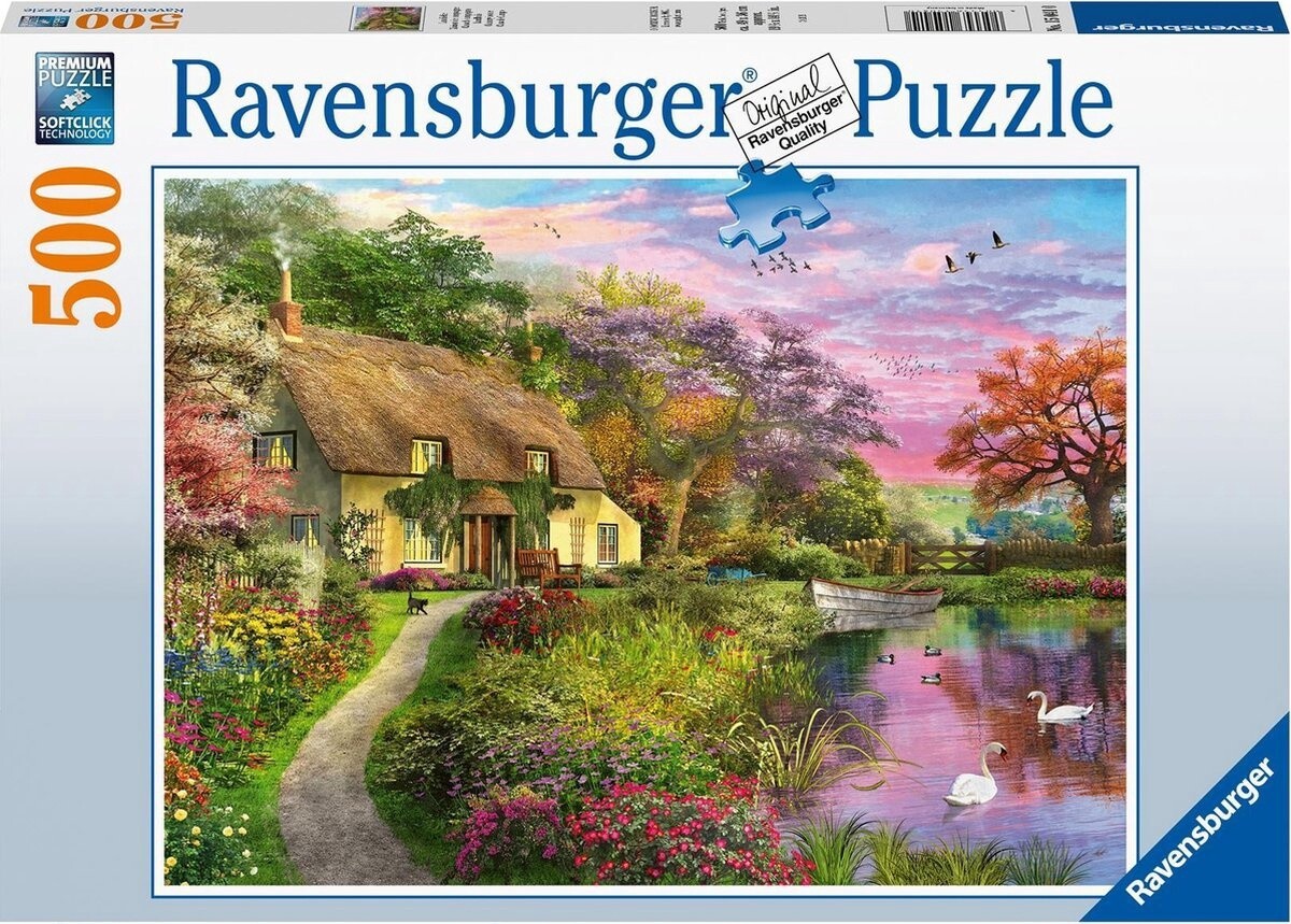 Ravensburger Puzzel Cottage - 500 stukjes