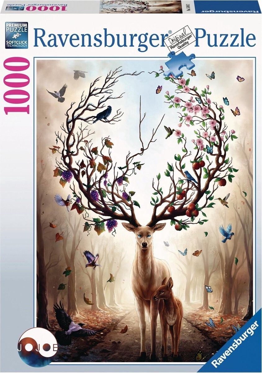 Ravensburger Puzzel Magisch Hert - 1000 stukjes