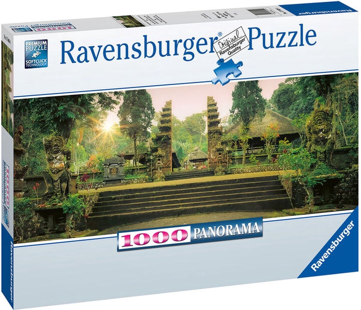 Ravensburger Puzzel Jungletempel Pura Luhur Batukaru op Bali - 1000 stukjes