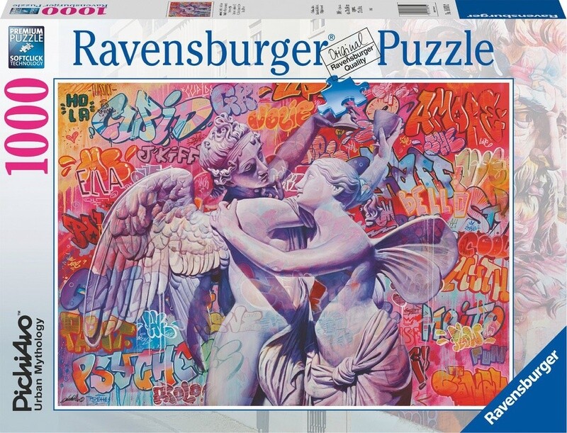 Ravensburger Puzzel Cupido en Psyche Verliefd - 1000 stukjes