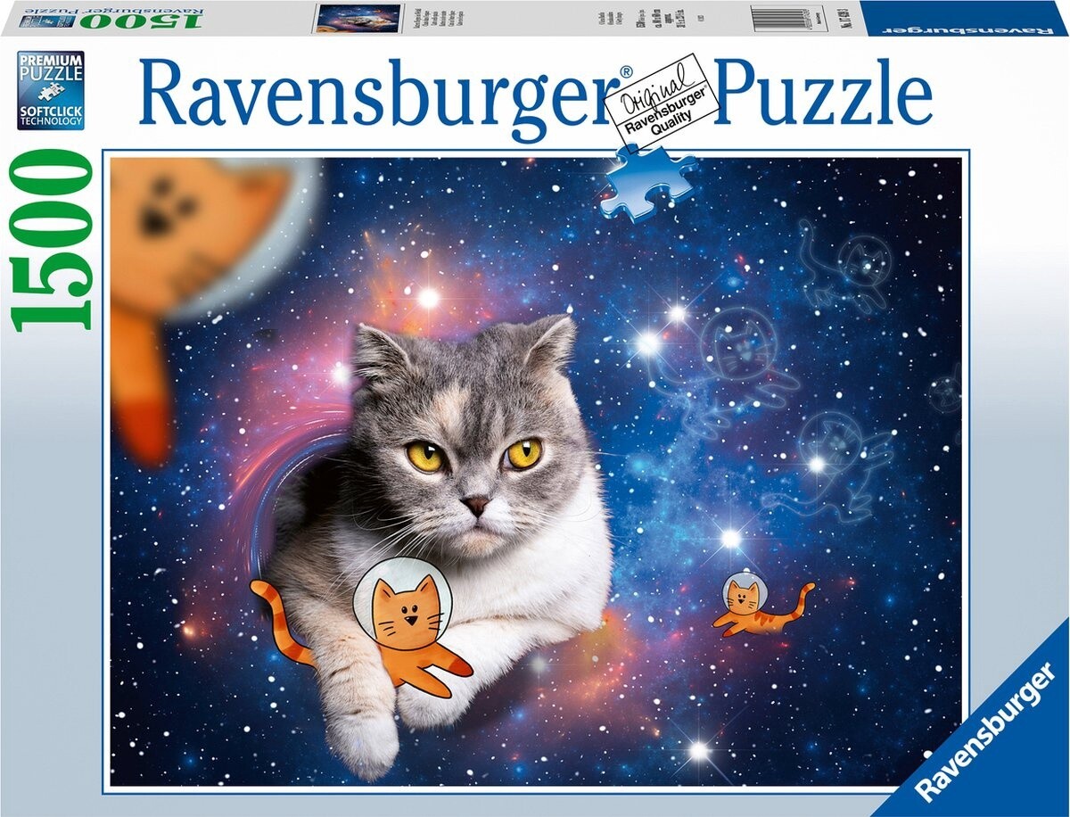Ravensburger Puzzel Ruimtekat - 1500 stukjes