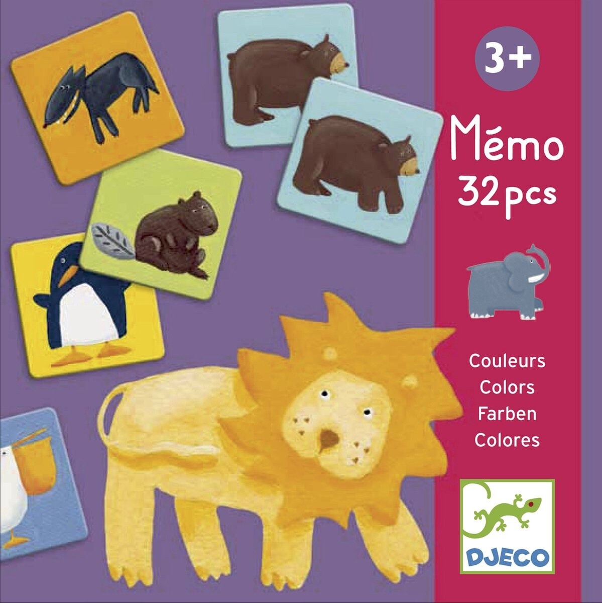 Memory kleuren &amp; dieren