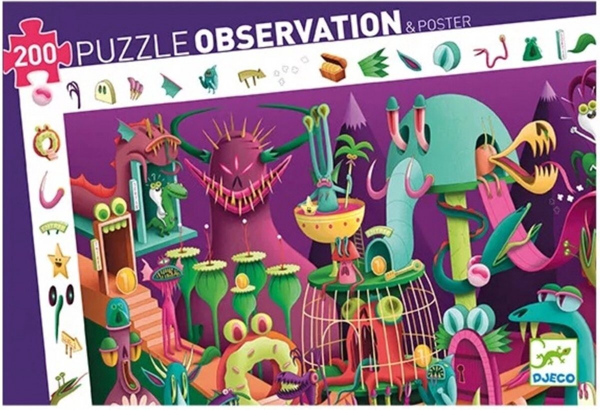 Observatie Puzzel In een videospel - 200 stukjes