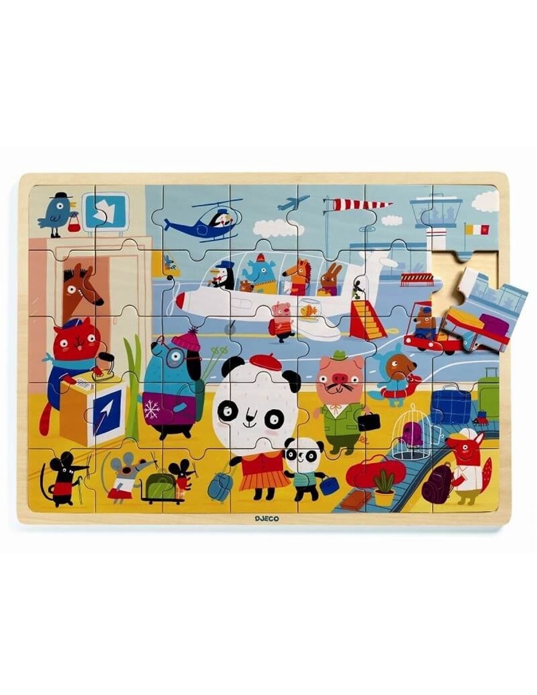 Puzzel airport - 35 stukjes