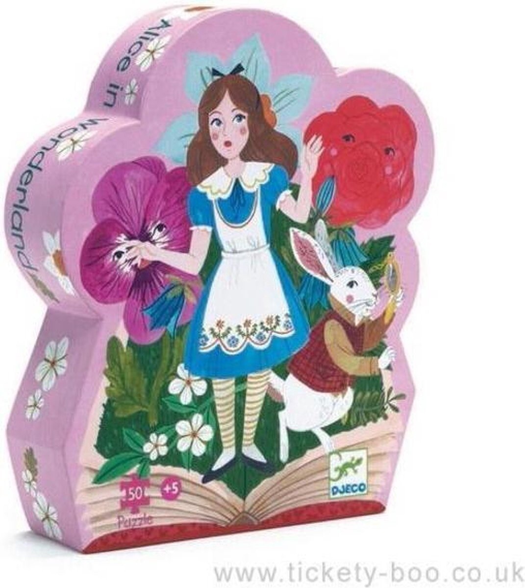 Silhouette Puzzel Alice In Wonderland - 50 stukjes