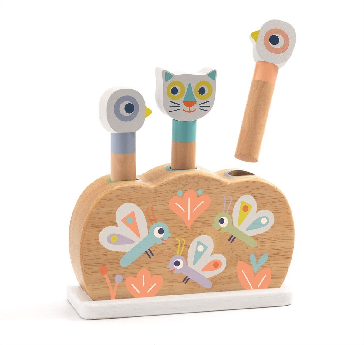 Houten Pop-up Baby Popi