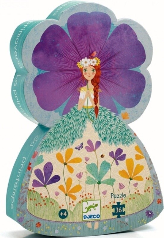 Silhouette Puzzel De prinses van de lente - 36 stukjes