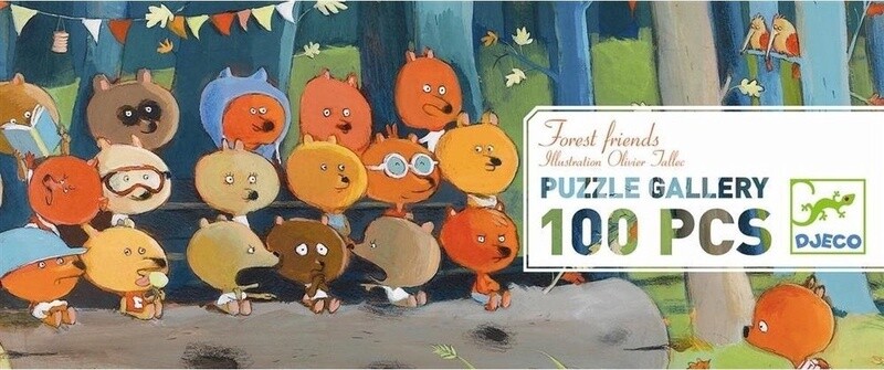 Puzzel Forest Friends - 100 stukjes