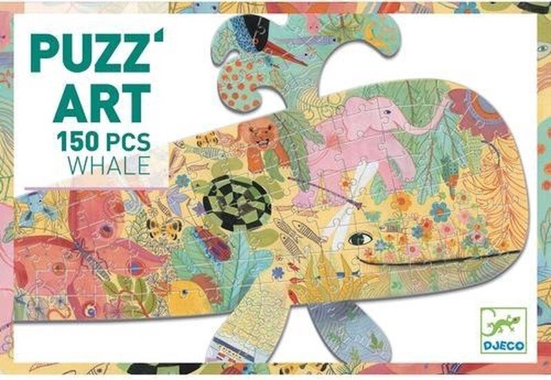 Vorm Puzzel Walvis - 150 stukjes
