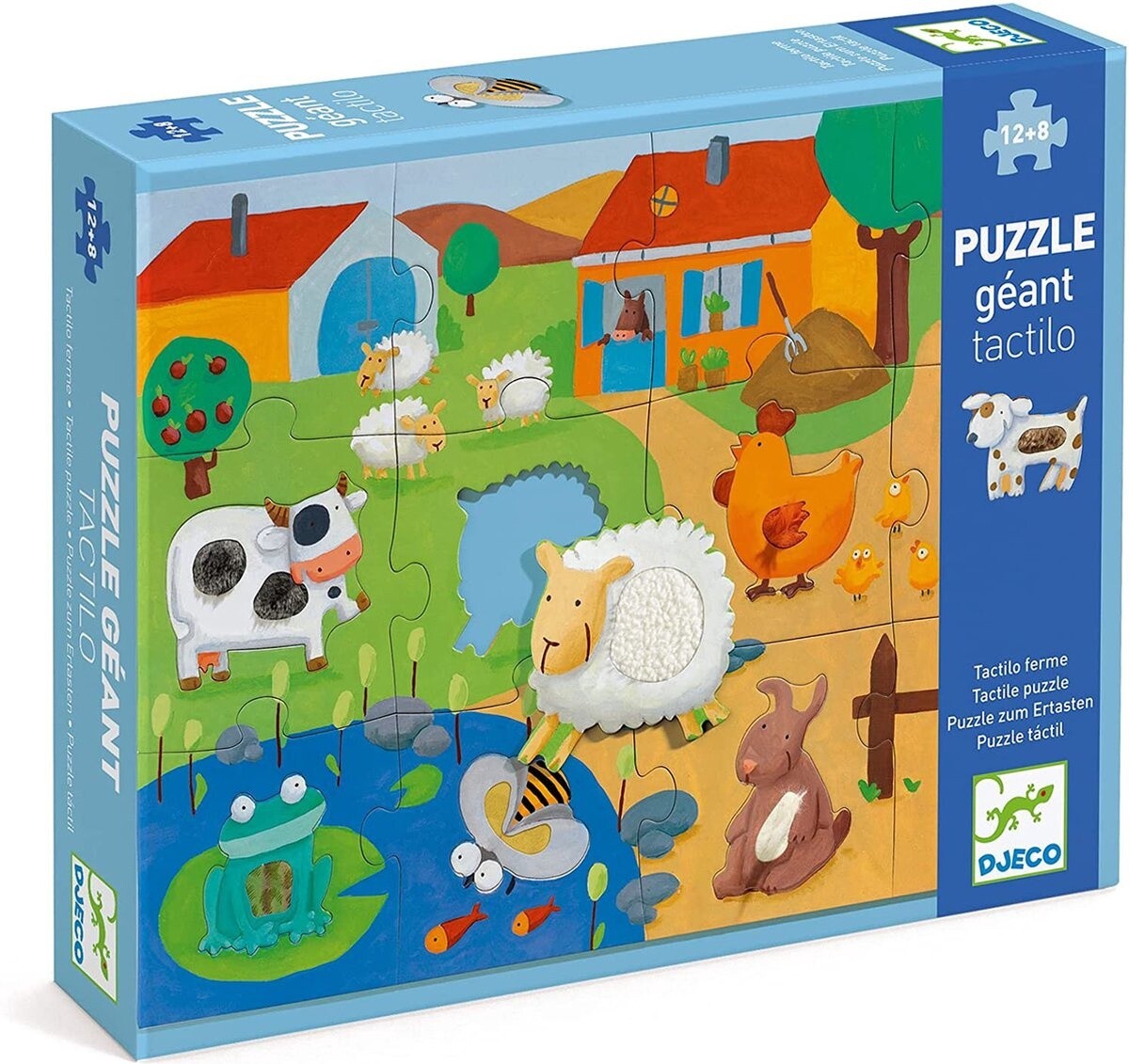 Vloer Puzzel boerderij - 20 stukjes