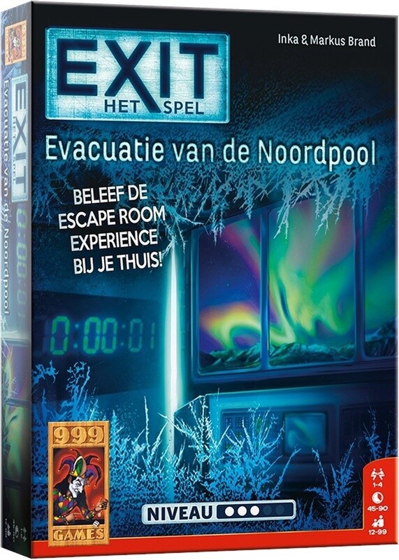 Exit evacuatie van de noordpool