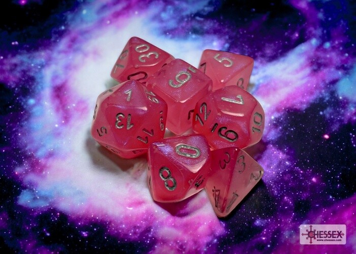 d&amp;d set borealis pink/silver