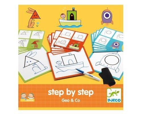 Step by Step Leren Tekenen Geo &amp; Co