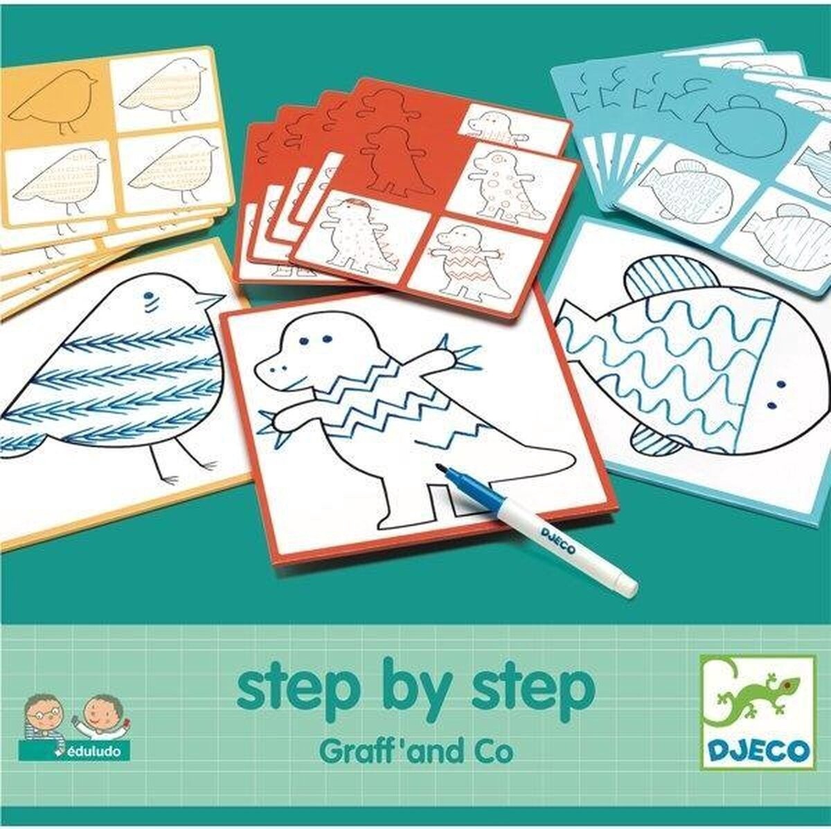 Step by Step Leren Tekenen Graff &amp; Co