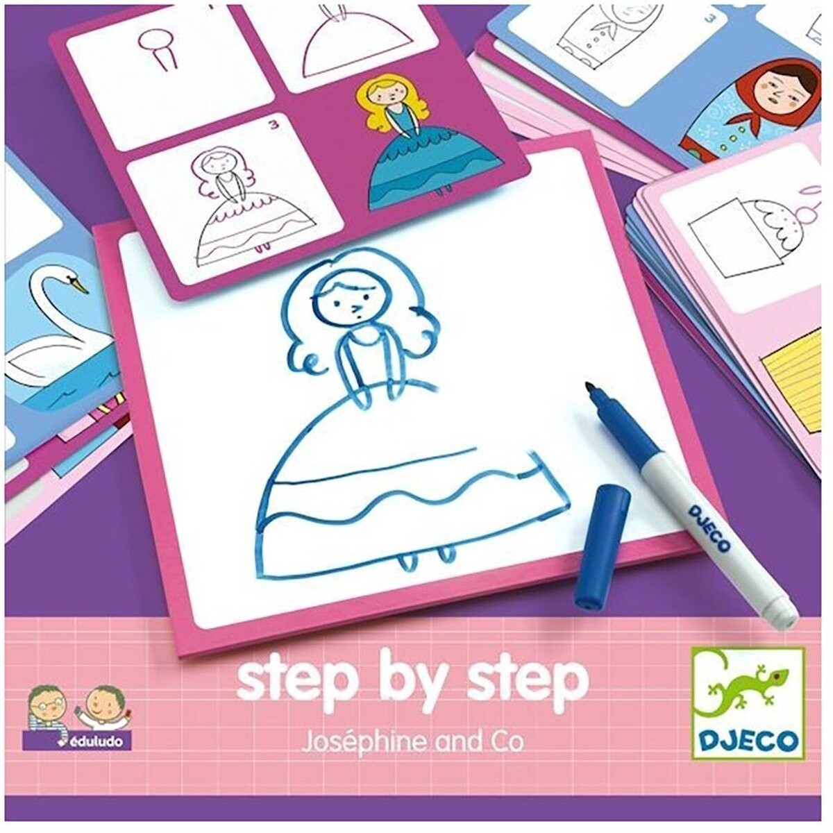 Step by Step Leren Tekenen Josephine &amp; Co