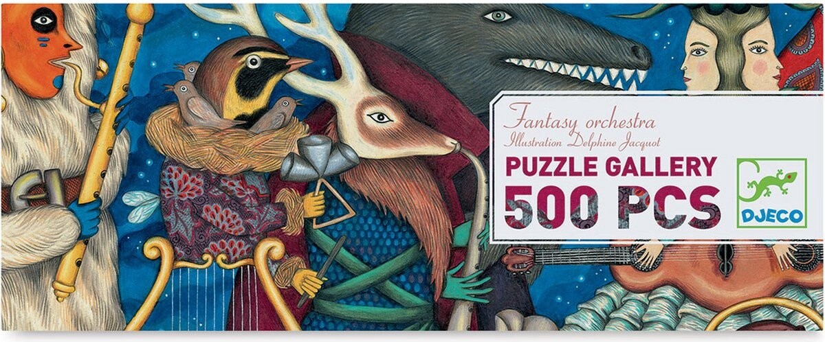 Galerij Puzzel Fantastisch orkest - 500 stukjes
