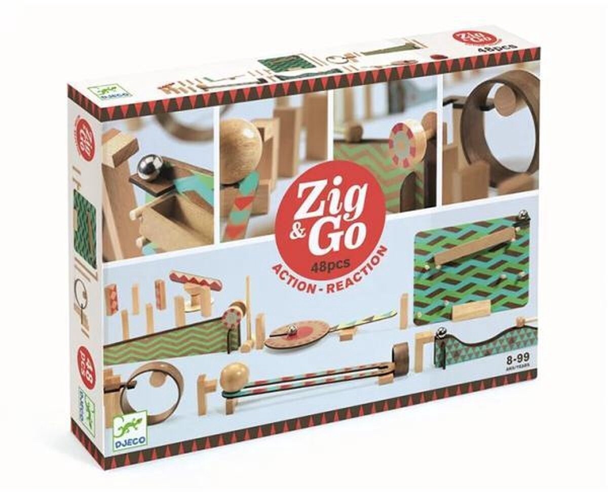 Zig &amp; Go Actie Reacie  Baan - 48 Stuks