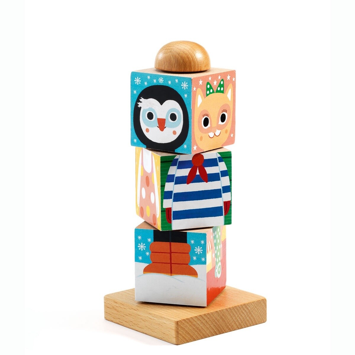 Houten Blokken Puzzel Twistanimo