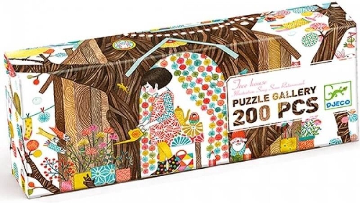 Galerij Puzzel Boomhut - 200 stukjes