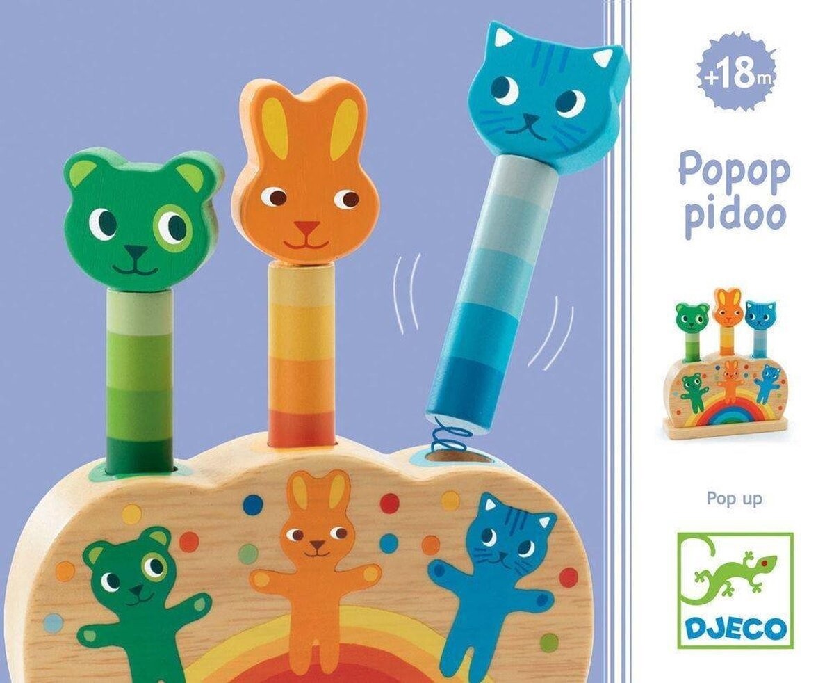 Houten Pop Up Pipop Pidoo