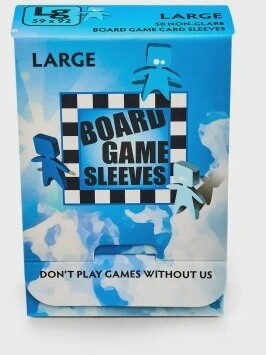 Sleeves 59x92 non glare - 50 stuks