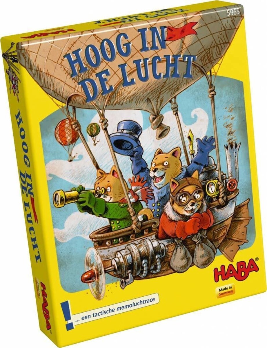 hoog in de lucht