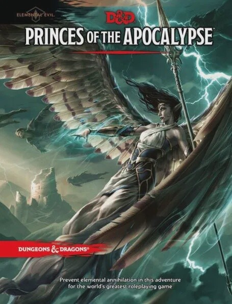 d&amp;d 5.0 princes of the apocalypse