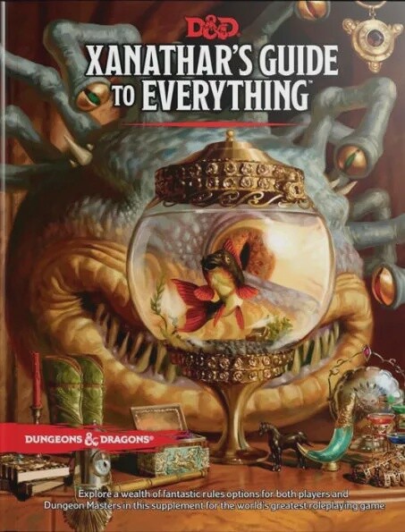 D&amp;D 5.0 Xanathar&#39;s guide to everything